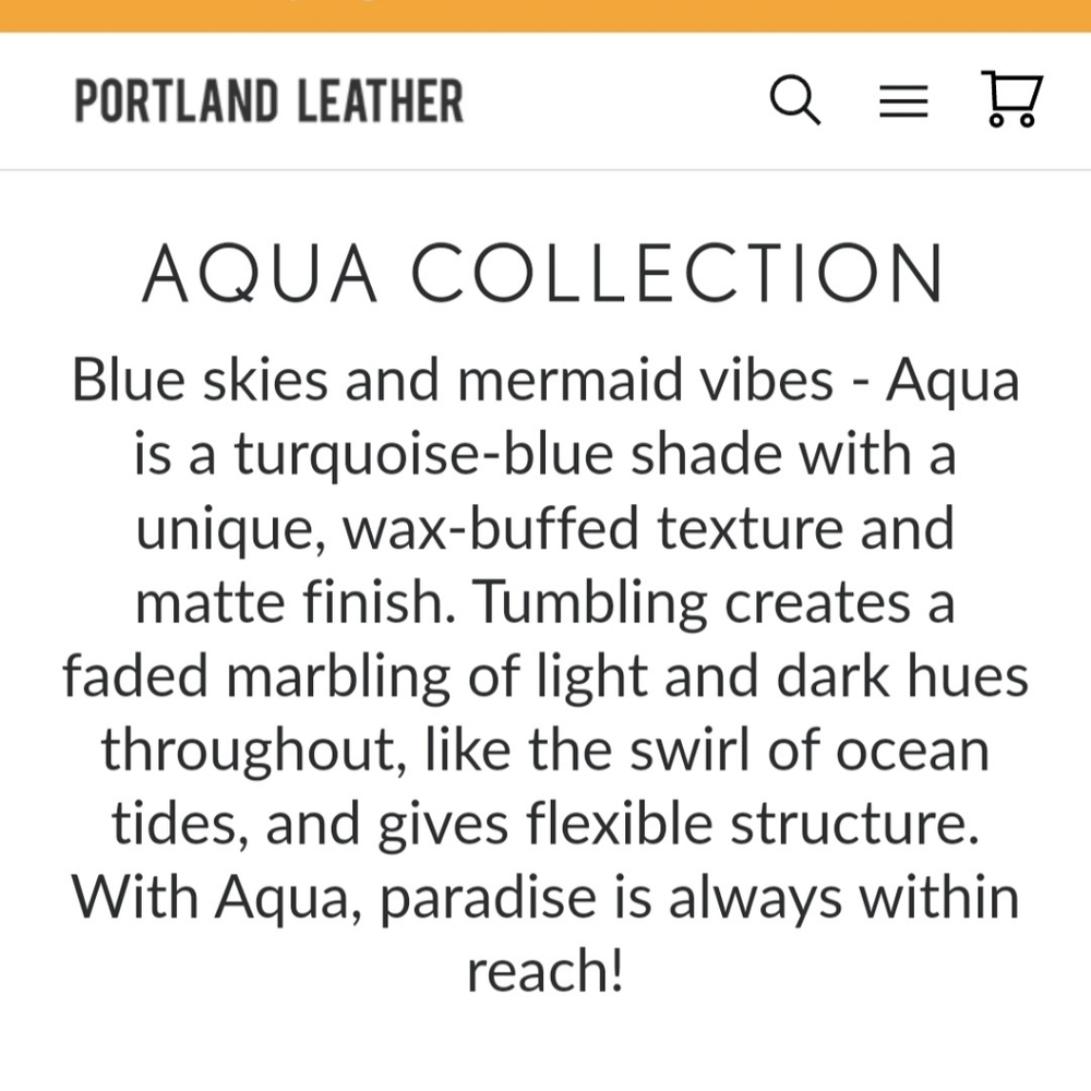 Portland Leather Aqua  Rancher Wallet - Picture 6 of 9